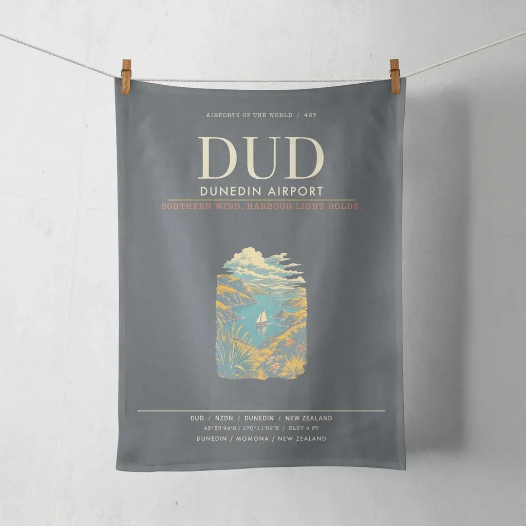 Dunedin Airport DUD - Gray