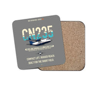 Thumbnail for Airbus CN235-300M design on gray 1 piece coaster