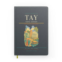 Thumbnail for Tartu Airport (TAY) design on gray notebook
