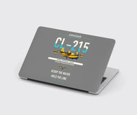 Thumbnail for Canadair CL-215 design on gray MacBook case