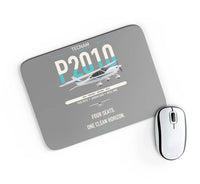 Thumbnail for Tecnam P2010 design on gray rectangle mouse pad