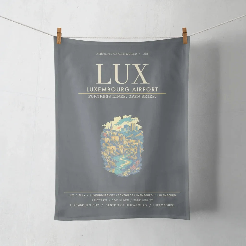 Luxembourg Airport LUX - Gray