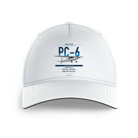 Thumbnail for Pilatus PC-6 Porter design on white printed hat