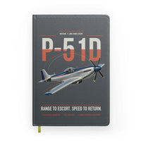 Thumbnail for P-51D Mustang design on gray notebook