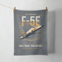 Thumbnail for F-5E Tiger II design on gray towel