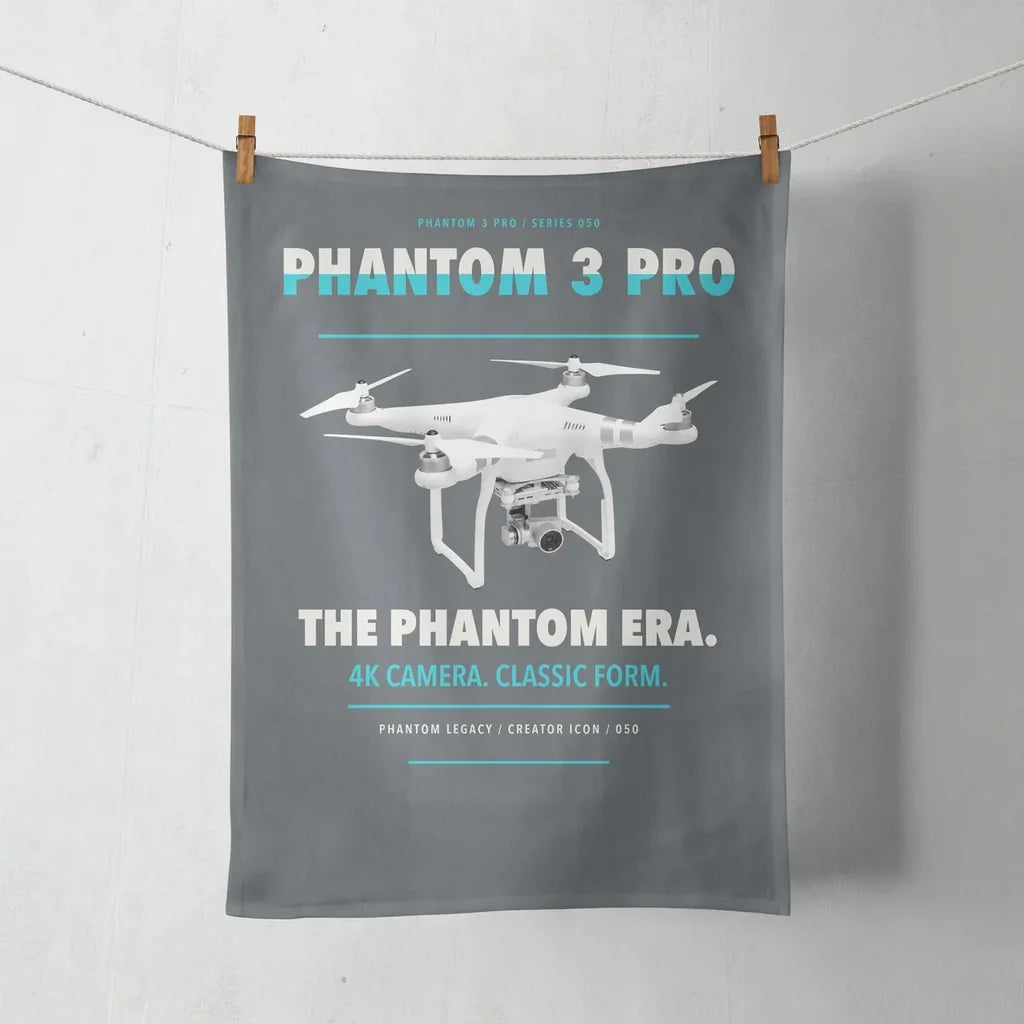 DJI Phantom 3 Professional design on gray towel