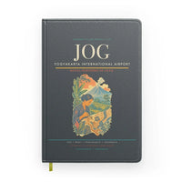 Thumbnail for Yogyakarta International Airport (JOG) design on gray notebook