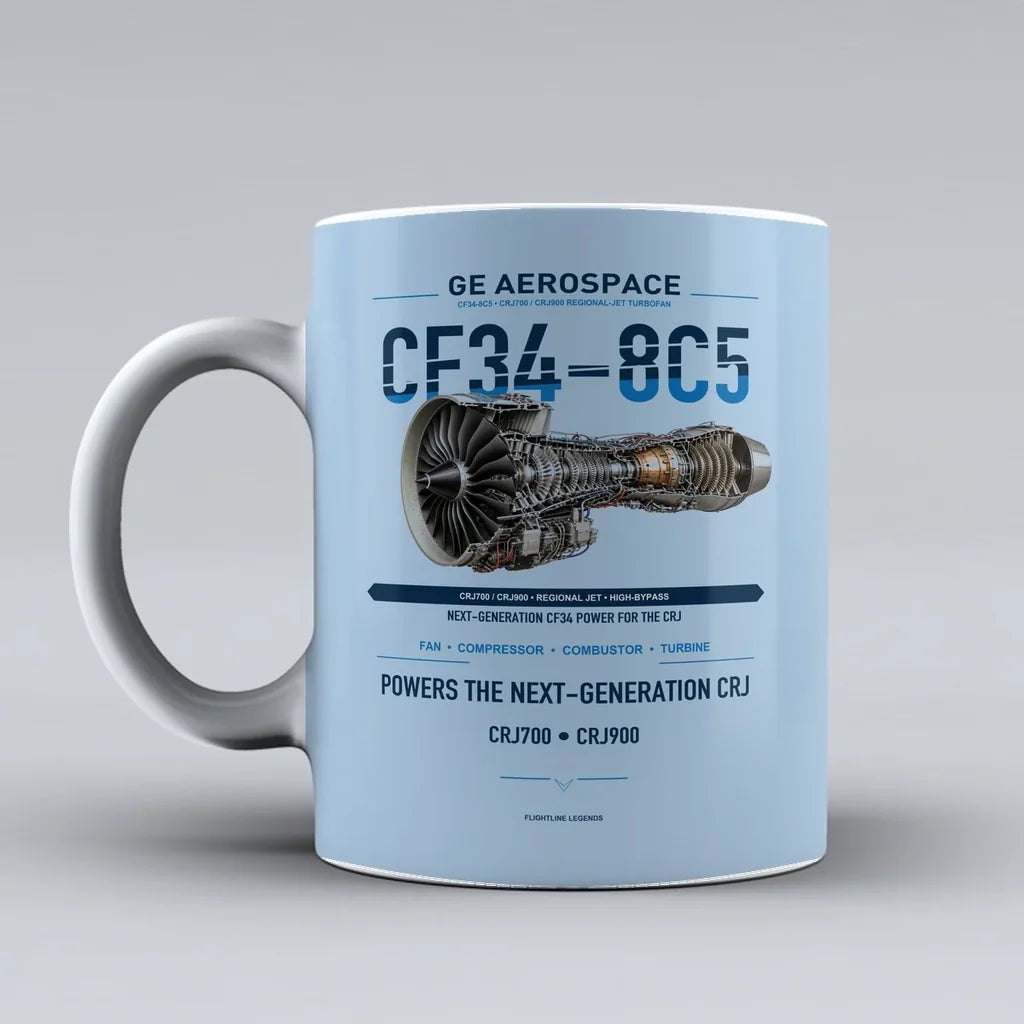 Mug design on light blue cf34 8c5