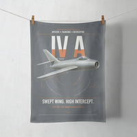 Thumbnail for Dassault Mystère IV A design on gray towel