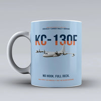 Thumbnail for KC-130F BuNo 149798 design on light blue ceramic mug, double-side print