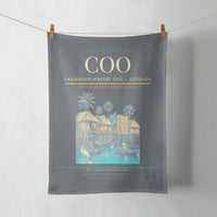 Thumbnail for Cadjehoun Airport (COO) design on gray towel