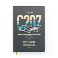 Thumbnail for Cessna T207A Stationair 8 design on gray notebook