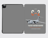 Thumbnail for Kawasaki C-2 design on gray ipad tablet case