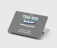 Thumbnail for Daher TBM 900 design on gray MacBook case