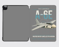 Thumbnail for A-6E Intruder design on gray ipad tablet case