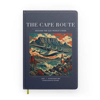 Thumbnail for VINTAGE G4070 - The Cape Route - Designed Notebooks design on navyblue