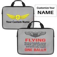 Thumbnail for Customisable Flying One Ball Tablet Bag - view 11