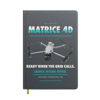 Thumbnail for DJI Matrice 4D design on gray notebook