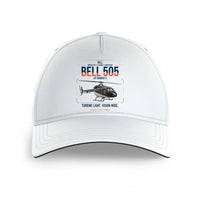 Thumbnail for Bell 505 Jet Ranger X design on white printed hat