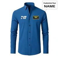 Thumbnail for Super Boeing 747 Designed Long Sleeve Shirts - view 11