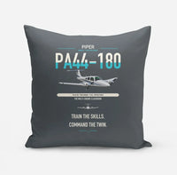 Thumbnail for Piper PA-44-180 Seminole design on gray pillow