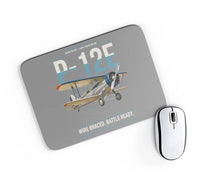 Thumbnail for Boeing P-12E design on gray rectangle mouse pad