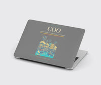 Thumbnail for Cadjehoun Airport (COO) design on gray MacBook case