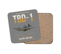 Thumbnail for TBD-1 Devastator design on gray 1 piece coaster
