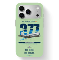 Thumbnail for Boeing 377 Stratocruiser design on light green magsafe iphone case
