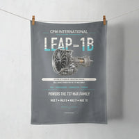 Thumbnail for CFM LEAP-1B design on gray towel