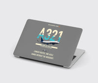 Thumbnail for Airbus A321LR design on gray MacBook case