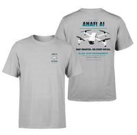 Thumbnail for Parrot ANAFI Ai design on light gray t shirt
