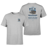 Thumbnail for 915 iS design on light gray t shirt