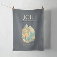 Thumbnail for Ceuta Heliport (JCU) design on gray towel
