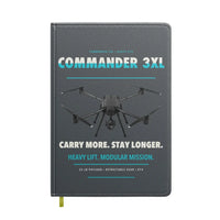 Thumbnail for Draganfly Commander 3XL design on gray notebook