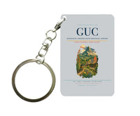 Thumbnail for Gunnison–Crested Butte Regional Airport (GUC) design on light gray key chain