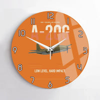 Thumbnail for A-20G Havoc design on orange no frame wall clock
