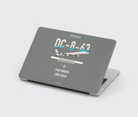 Thumbnail for Douglas DC-8-63 design on gray MacBook case
