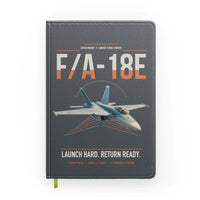 Thumbnail for F-A-18E Super Hornet design on gray notebook