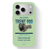 Thumbnail for TRENT 900 Case design on light green iphone case