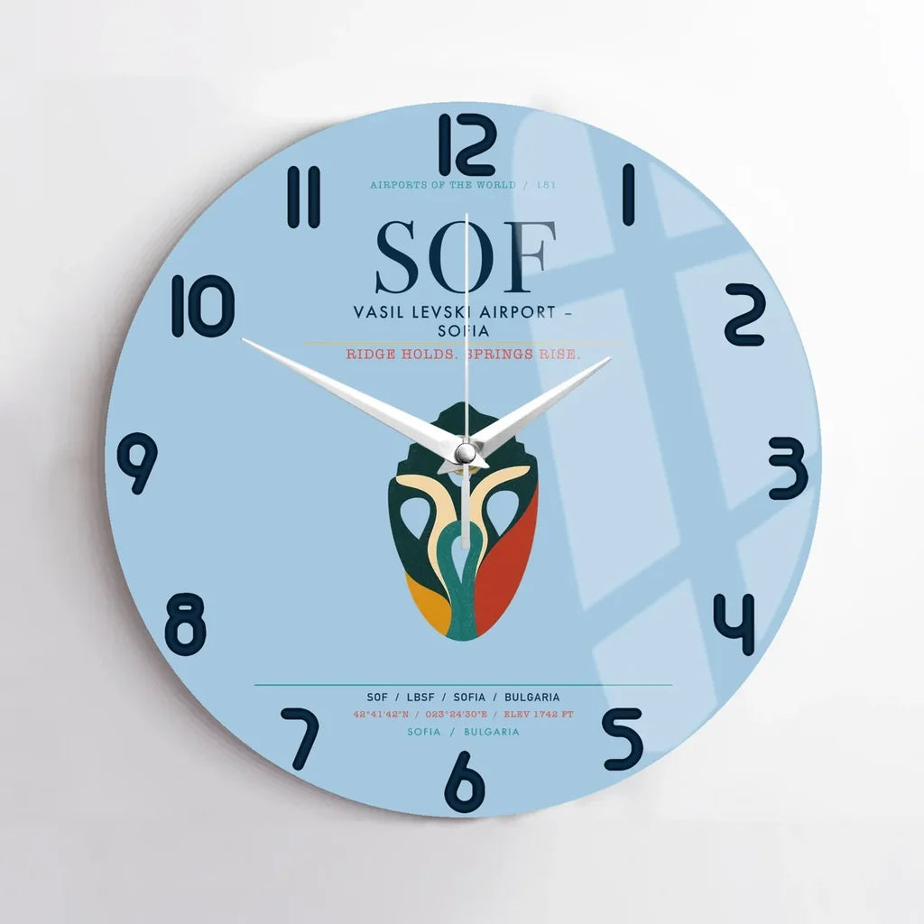Vasil Levski Airport  Sofia SOF - Blue