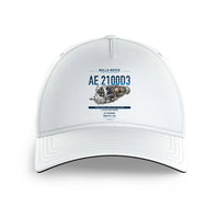 Thumbnail for AE 2100D3 design on white printed hat