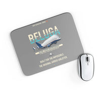 Thumbnail for Airbus A300-600ST BelugaST design on gray rectangle mouse pad