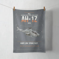 Thumbnail for Bell AH-1Z Viper design on gray towel