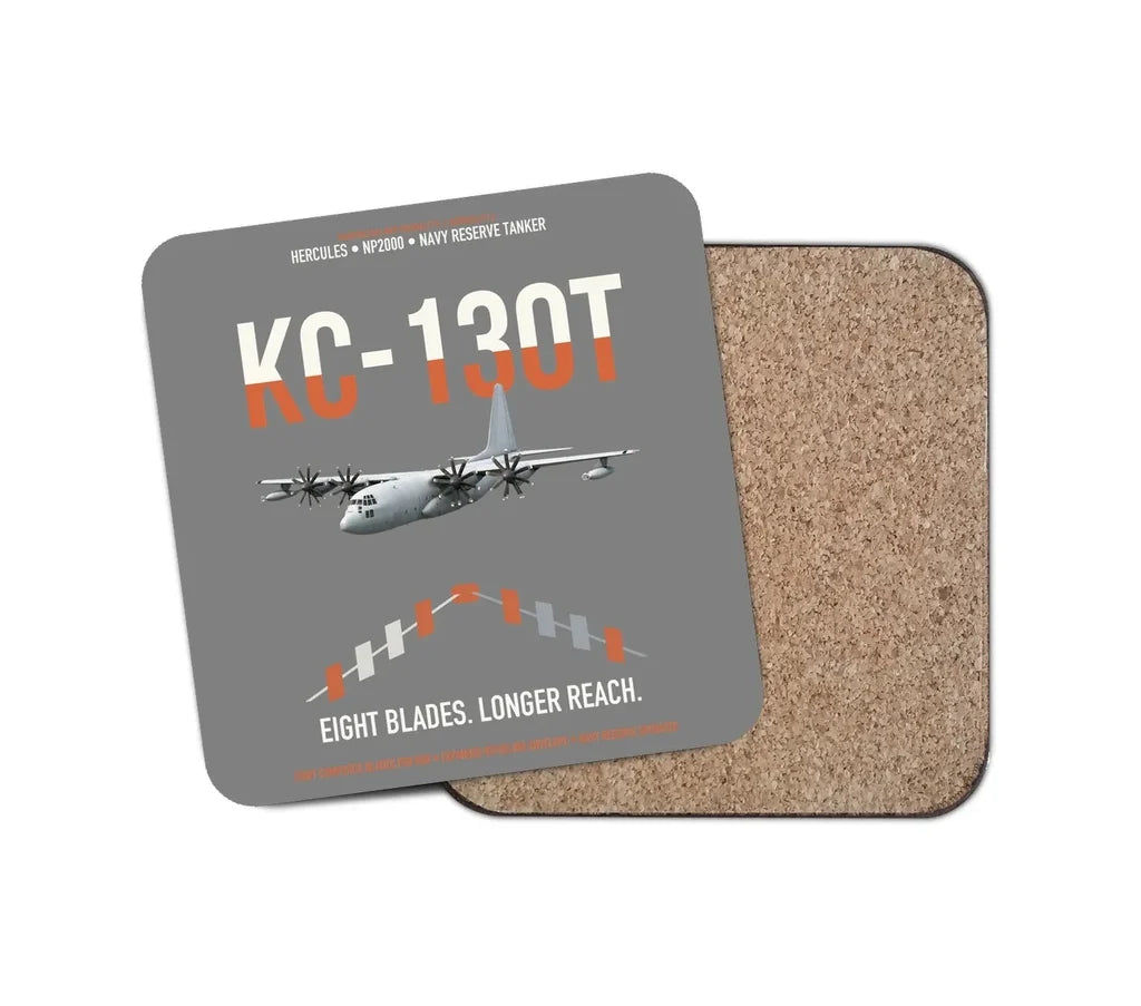 KC-130T NP2000 design on gray 1 piece coaster