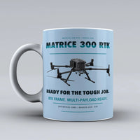 Thumbnail for Matrice 300 RTK Mug design on light blue dji
