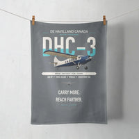 Thumbnail for DHC-3 Otter design on gray towel