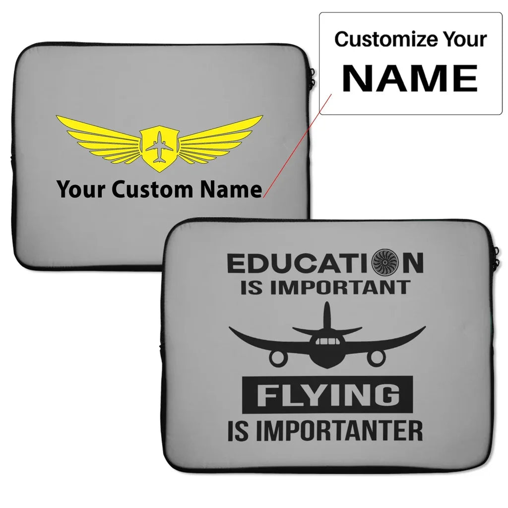 Customisable Flying is Importanter Tablet Case - view 11