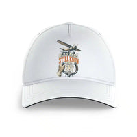 Thumbnail for Old Hands Still Know The Sky design on white printed hat