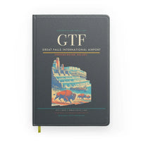 Thumbnail for Great Falls International Airport (GTF) design on gray notebook